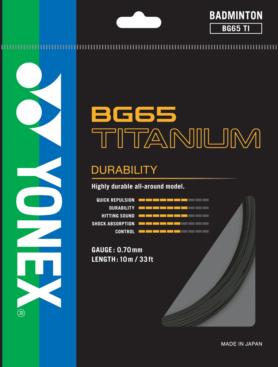 Yonex BG65 TITANIUM - SET