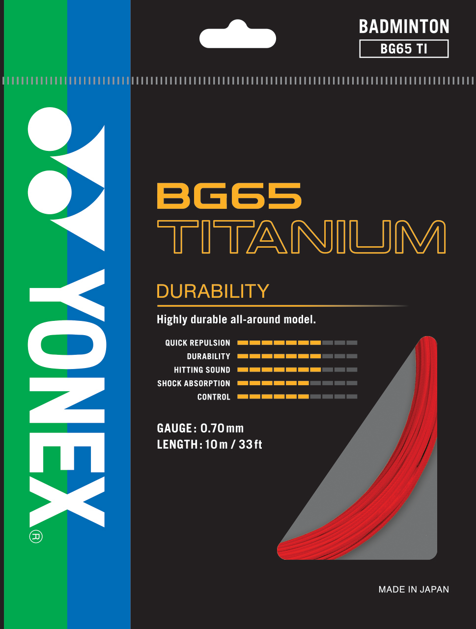 Yonex BG65 TITANIUM - SET