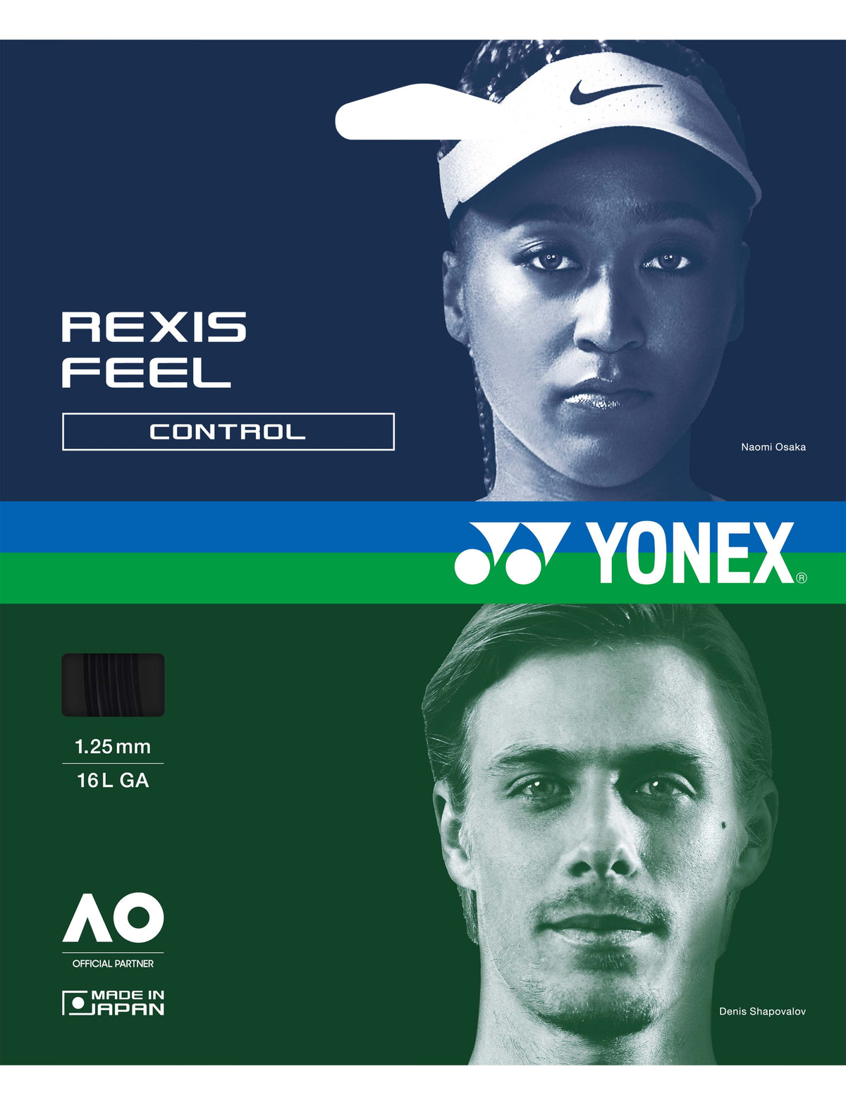 Yonex REXIS FEEL 125 - SET