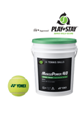 Yonex COLOURED TRAINING BALLS BUCKET - 60 BALLS, STAGE 1