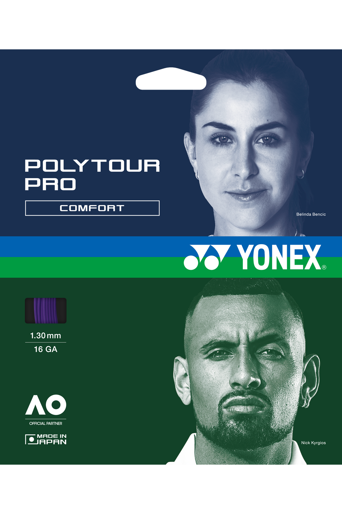 Yonex POLYTOUR PRO 125 - SET (MIDNIGHT PURPLE)